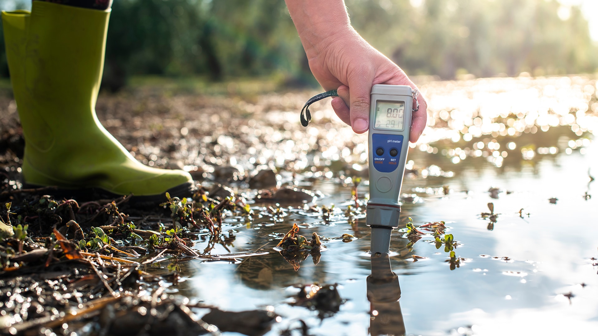 Measuring bodily water