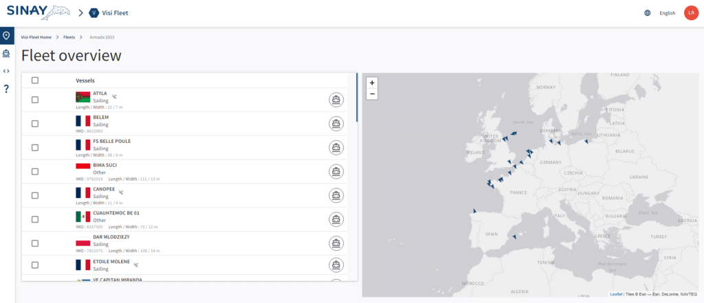 vessel tracking software